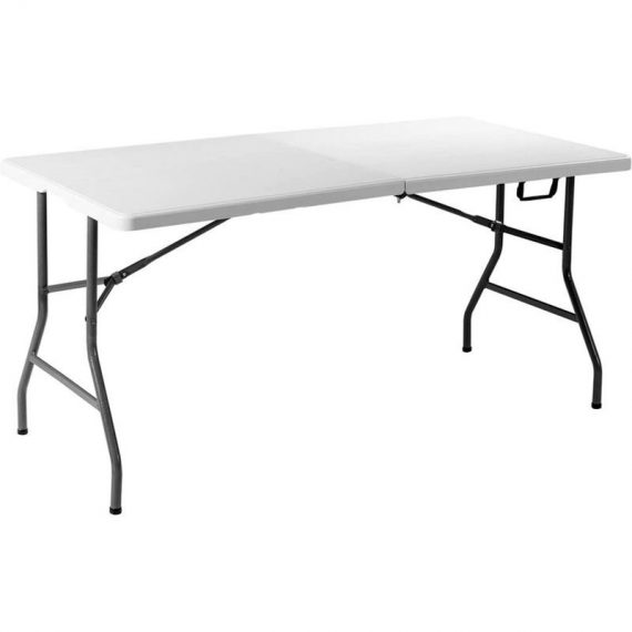 Dremade - dreamade Table Pliante Portable en Plastique - Table de Jardin pour Camping Pique-Nique Barbucue- Matériau : hdpe - Charge Maximale : 150 794094583531 QR4180FR
