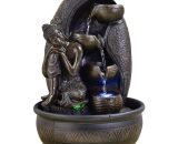 Fontaine d'intérieur led bouddha Krishna noir - noir 3700643504206 SCFR1886