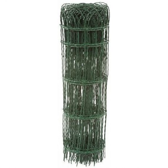 Bordure parisienne grillage plastifié vert h 0,65 longueur 10m Filiac 3221888001300 550385