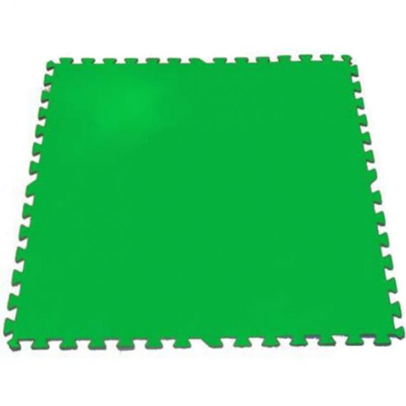 GRÉ - Lot de 9 dalles de protection de sol pour piscine 81 x 81 cm vertes épaisseur 4,5 mm Vert 8412081268361 MPF819