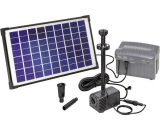 Esotec - Set pompe solaire 750 l/h 101774 avec éclairage, avec accumulateur de batterie 4260057861535 101774