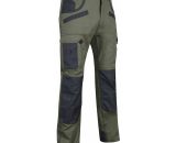LMA - Pantalon de travail bicolore avec poches genouilléres Secateur Kaki / Gris 40 - Kaki / Gris 3473832308397 63185