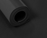 Tapis vde / tapis haute tension / tapis isolant - 3 mm 30 kv - Largeur 100 cm - Par mètre linaire - Noir - Par mètre linéaire 5601570638829 ELS30000B3-0-1