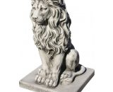 Anaparra - Statue lion 33x33x55cm. Pierre reconstituée 8435653121321 LEONLEOCOL