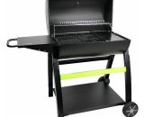 Cook'in Garden - barbecue à charbon 68x41,5cm avec chariot - ch527t noir 3326880013365 ch527t