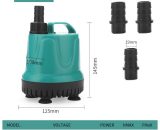 Pompe submersible, pompe silencieuse à filtre inférieur, pompe de changement d'eau propre (EB-A1500 40w, style européen) - Groupm 9003968732472 2GroupM01002