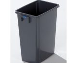 Probbax - Collecteur de tri en plastique - capacité 60 l - sans couvercle - Coloris poubelle: Gris 4897020620549 4897020620549