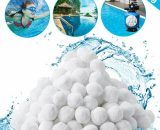 Balles filtrantes 1400 grammes ,Alternative pour 25kg de Sable filtrant, Filtre pour Piscine, Adaptent à Tous Les filtres à Sable ou Verre existants, 735940009287 H11012170