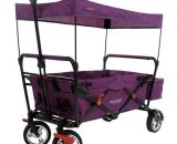 Chariot Fuxtec City Cruiser pourpre Family Fux - transport pliable 75 kg charge 4260586991833 CT-500PU