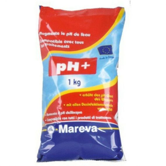 Rehausseur de pH Mareva poudre ecodose ph Plus pour piscine - 1Kg - 020021U 3509980200211 020021U