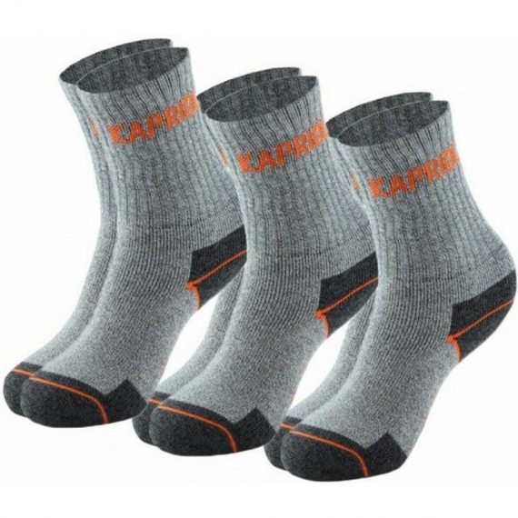 Lot de 3 paires de chaussettes work grises Kapriol Pointure: 42 - 44 8019190321132 32113