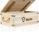 Boîte en bois rustique 27,5 litres | Pour Dutch Oven et accessoires de grill - Bbq-toro 4260532292748 DOBOX