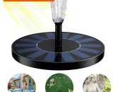 Fontaine à eau, pompe à eau solaire 1.5 w, panneau solaire, fontaine à eau, bain d'oiseaux, petit étang, décoration de jardin  TIFR-YW0428