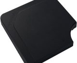 Dalle en béton noir pour pied de parasol 25 kg - 46 x 46 cm - Hespéride - Noir 3560233810083 165523A