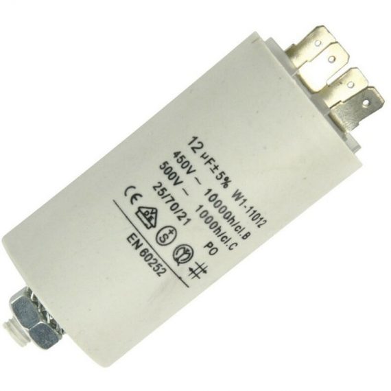 Fixapart - Condensateur de démarrage 12µF - 450V à cosses 5412810231935 W1-11012N