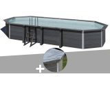 GRÉ - Kit piscine composite Avant-Garde ovale 8,04 x 3,86 x 1,24 m + Bâche hiver 7061287986565 KPCOV80D-CIKPCO80