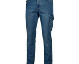 U-Power - Pantalon de travail jean bleu Stretch et Slim JAM Taille:M - Bleu 8033546384404 8033546384404