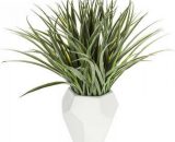 plante verte ceramique contemp h48, blanc 8400675919423 EASY155639