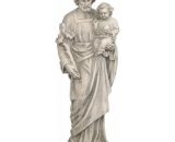Anaparra - Statue classique en pierre reconstituée Saint Joseph 22x22x80cm. 8435653112930 FR7342