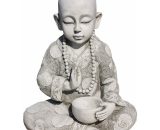 Anaparra - Statue Bouddha sagesse 37cm. Pierre reconstituée Couleur Moss 8435653121079 PADMEDPLA