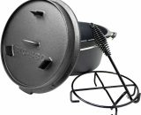 Klarstein - Guernsey Premium Dutch Oven 9.0 BBQ Pot Cast Iron Pre-Baked Size L / 9 qt 4055068010702 4055068010702