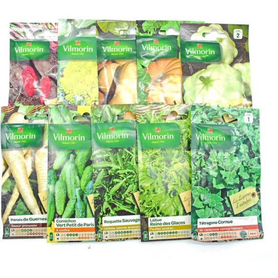 Pack de 10 sachets de graines légumes d'autrefois 3760285967807 8400021