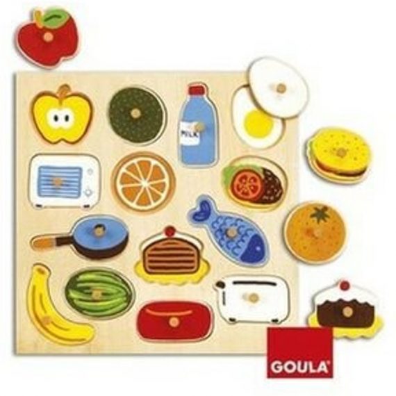 Puzzle goula madera in &out 14 pièces 8410446530245 CS67979-23