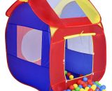 Tente pour enfants | Pliable | Comprend des balles | Multicolore | Aventuras Mobiclinic 8436035340521 QDF-00006/01