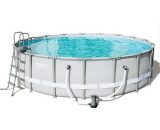 Kit piscine tubulaire Bestway power steel frame pool ronde Ø549 x 132cm à cartouche 3799988012521 56427