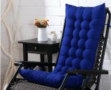 Coussin de chaise longue pour meubles de terrasse, coussin de chaise plus épais et confortable sans gravité pour le bureau à domicile intérieur  Y0001- FR2-DMX-MG-20220301042