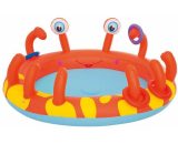 Bouée gonflable 165x150xH63 cm avec fontaine Play Center Baby Crab Pool 53058 BESTWAY 3701107762279 DF536261