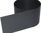 Randaco - Bandes d'intimité Tapis d'intimité en PVC dur 2,5 mx 19 cm Film d'intimité résistant aux UV 10er anthracite 726504616874 MMRD-C-10-HG5384