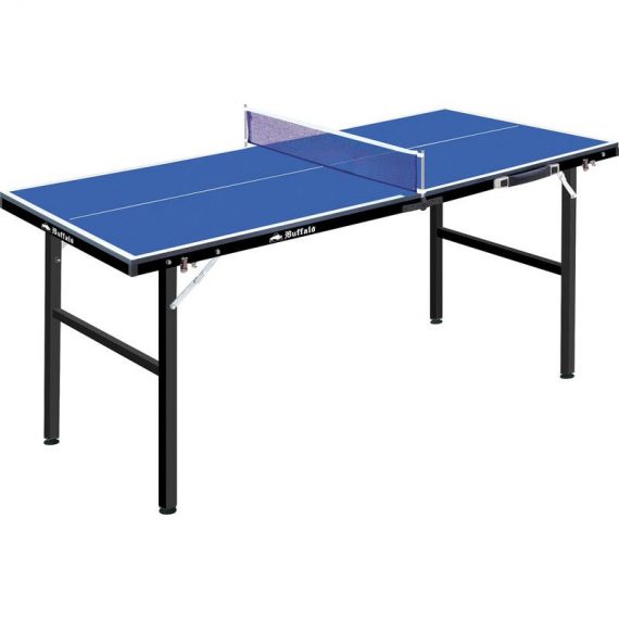 Table de tennis de table Mini Deluxe Bleu - Blauw - Buffalo 8717931920131 7050.004