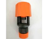 Elle - Outil d'adaptateur de connecteur à pression pour tuyau d'arrosage de jardin de cuisine (orange)  RA-032120