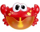 Crabe Bubble Maker Musical Baby Bath Toy Battery Operated Automatisé Bubble Spout Jouets Créatifs pour Enfants en Bas Âge Enfants Bubble Bath Douche 4262178001098 XQ-111055