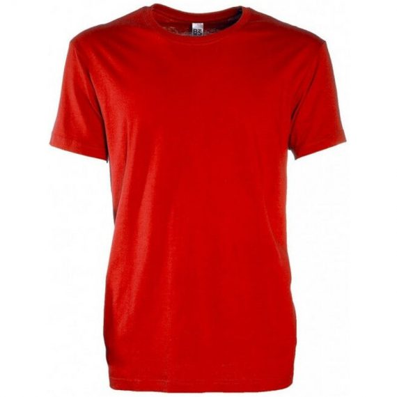 T-shirt rouge 100% coton 150g Evolution t BS010 Action Wear Taille: l  BS010-RD-L
