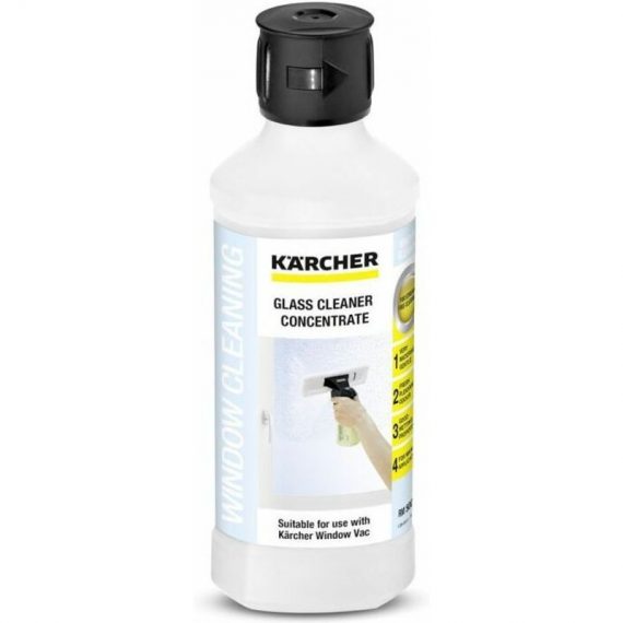 Kärcher Kärcher rm 500 - Liquide de nettoyage d'équipement électronique - 500 ml - Blanc - wv 50 Plus - wv 60 Plus - wv 75 plus (6.295-773.0) 4039784716162 6.295-773.0