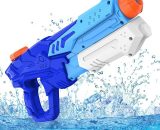 Pistolets de pulvérisation pour Enfants Adultes Grands Pistolets de pulvérisation d'eau 8-10 mètres de Longue portée pour fête Blaster baignade Plage  ZXJ0641
