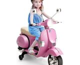 Dremade - DREAMADE Moto Électrique pour Enfant avec Phare Lumineux et Musique, Moto pour Enfant 3-8 Ans avec 2 Roues Auxiliaires, Bouton 794094584422 VA549663FG-RKFR