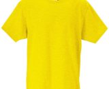 T-Shirt Premium Turin couleur : Jaune taille l Portwest 5036108273393 B195YERL