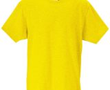 T-Shirt Premium Turin couleur : Jaune taille XL - Portwest 5036108273423 B195YERXL