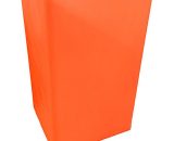 Pot de fleur cubique suerte 120 L-Orange-67cm - Orange 750122554560 F52076O