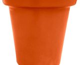Pot de fleurs rond xxl delight 75L-Orange-60cm - Orange 669014882721 F92020O