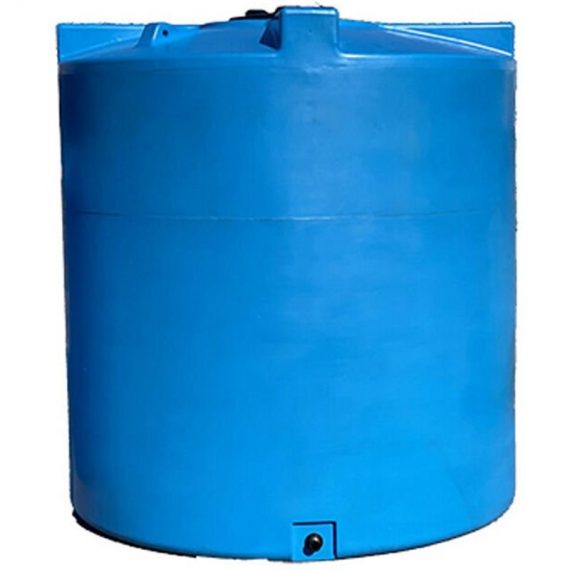 Plast'up Rotomoulage - cuve de stockage eau 5000 VERTICALE-Bleu-190cm - Bleu 750122554386 F12082B