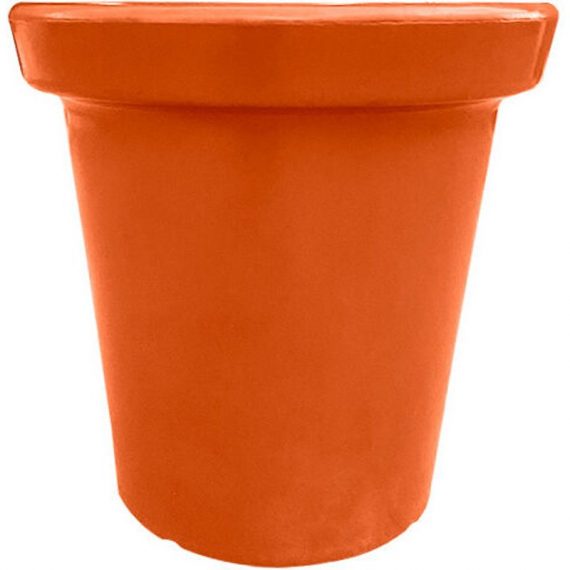 Pot de fleurs rond xxl delight 200L-Orange-80cm - Orange 669014882127 F92021O