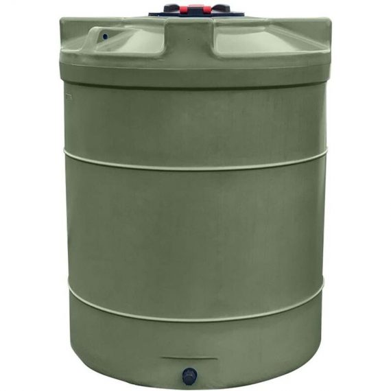 Plast'up Rotomoulage - cuve de stockage eau 3000 VERTICALE-Vert Fonce-190cm - Vert Fonce 750122554614 F12083VF