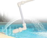 Fontaine de piscine en forme de cascade - SL.GT Spray de refroidissement hors sol - Hauteur de pulvérisation réglable - Pour la plupart des jets de 9466991276328 COPG-006736