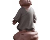 Moine Figurine Bouddha Moines Statues Méditation Garçon 6.5*4.5*10cm Starlight 9026928263427 COPG-000187