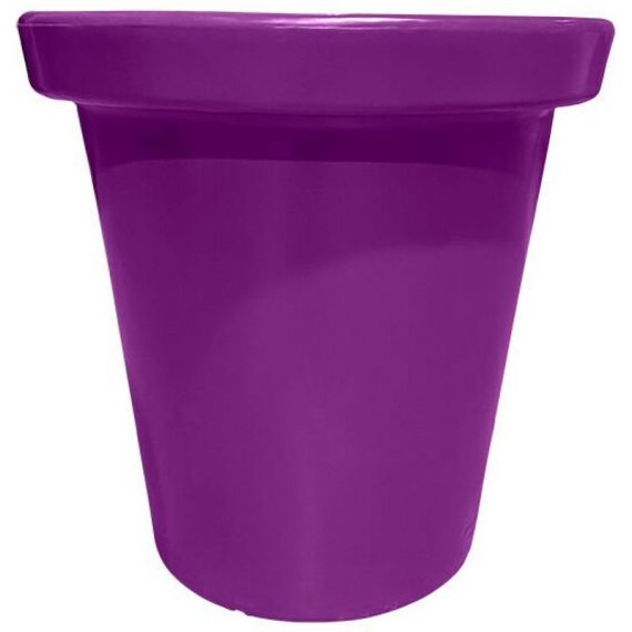 Plast'up Rotomoulage - pot de fleurs rond xxl delight 420L-Violet-100cm - Violet 669014882134 F92022V