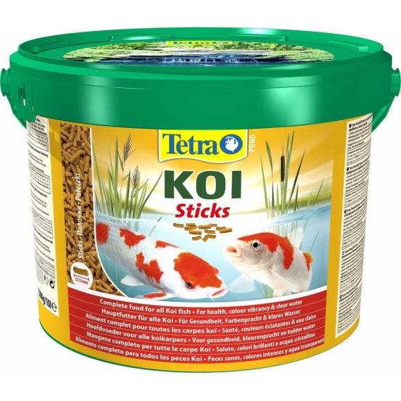 Aliment complet pour carpes Koïs pond Koï sticks 10L - Tetra 4004218758629 396305